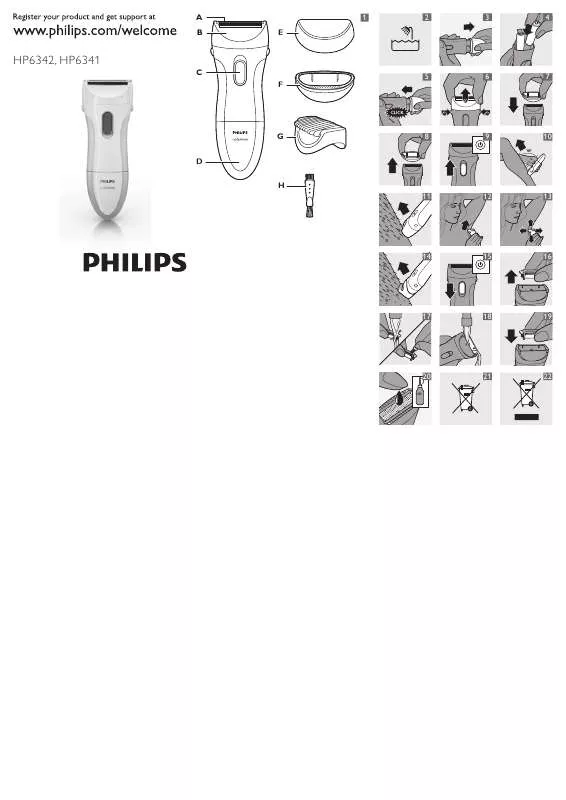 Mode d'emploi PHILIPS HP-6342