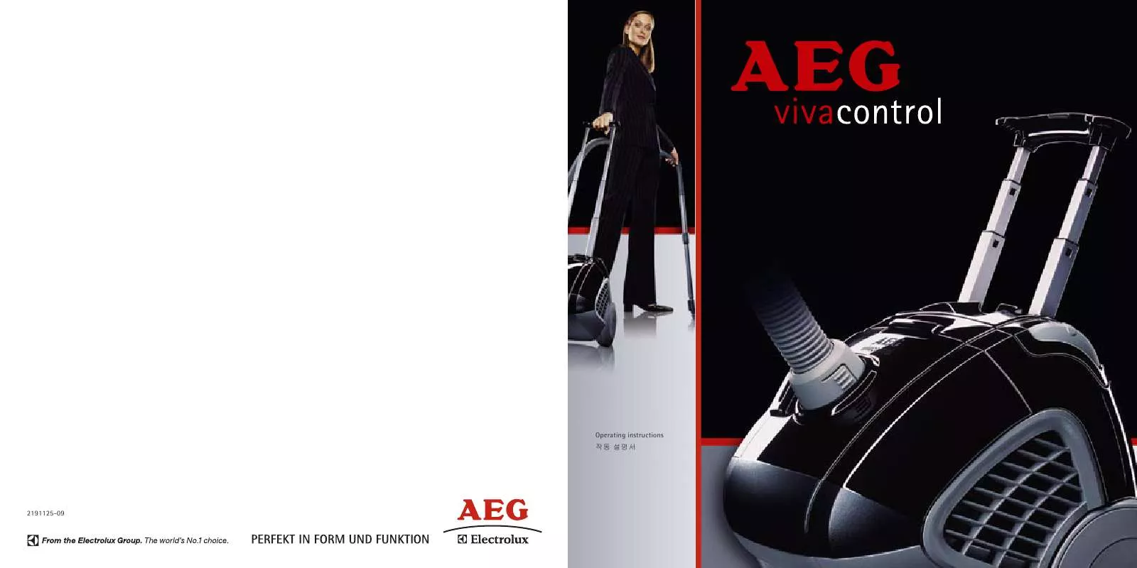 Mode d'emploi AEG-ELECTROLUX AVC1110