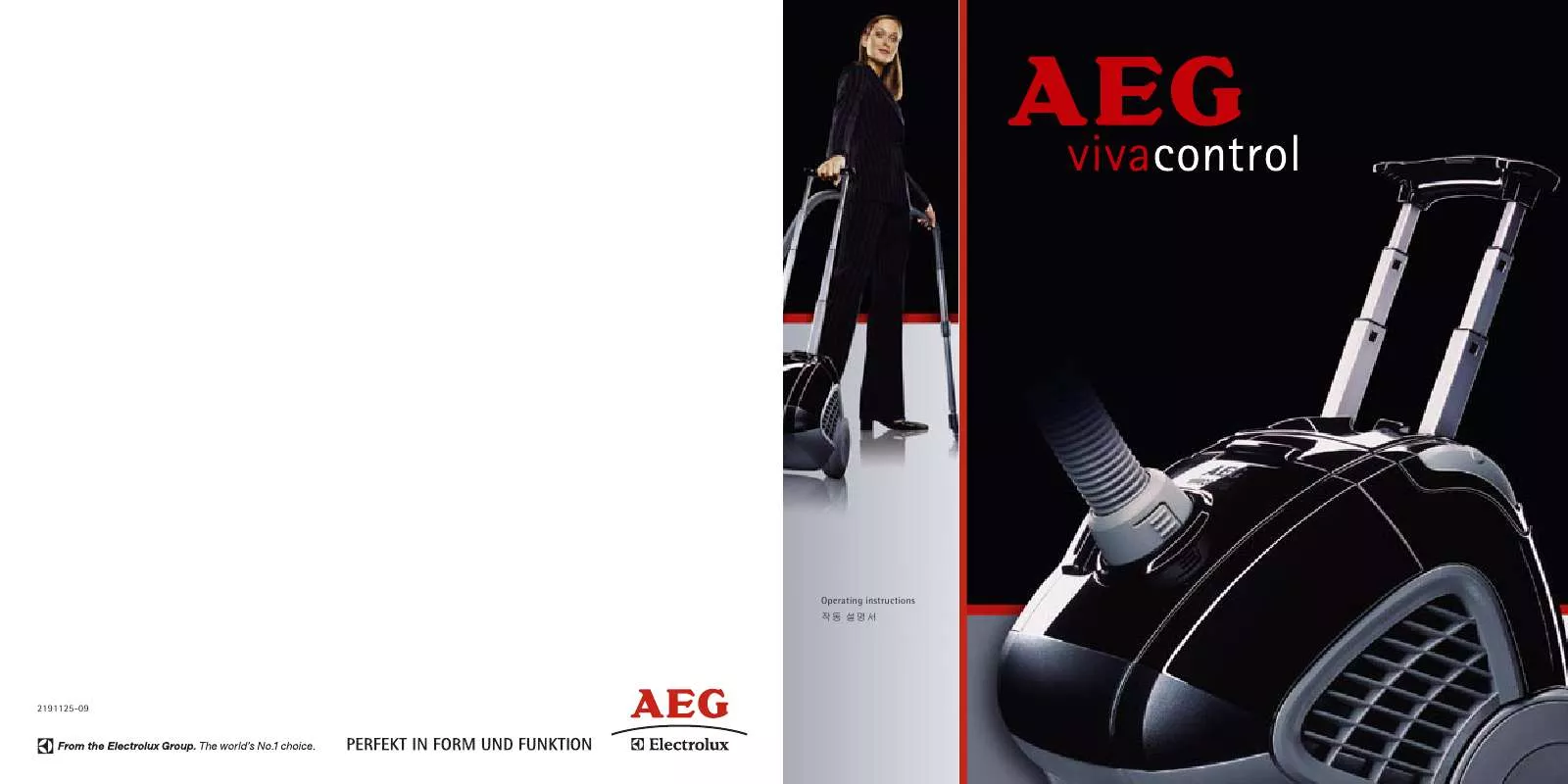 Mode d'emploi AEG-ELECTROLUX AVC1120