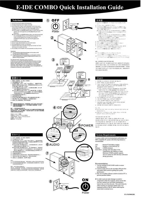 Mode d'emploi GIGABYTE GO-B5232A