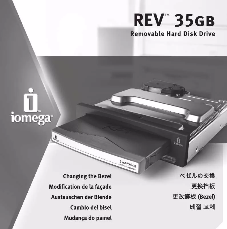 Mode d'emploi IOMEGA REV 35GB