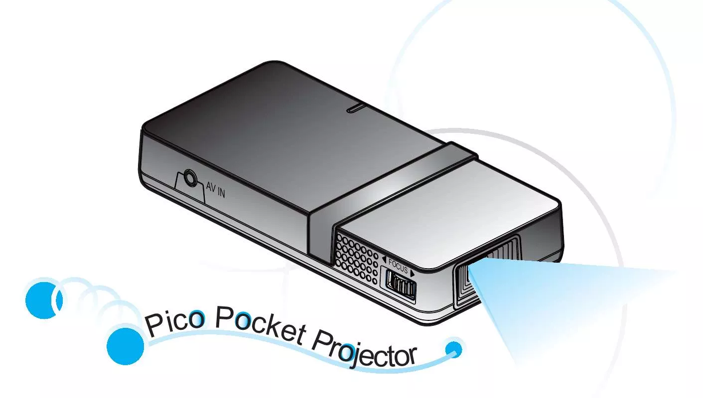 Mode d'emploi OPTOMA PICO POCKET PROJECTOR