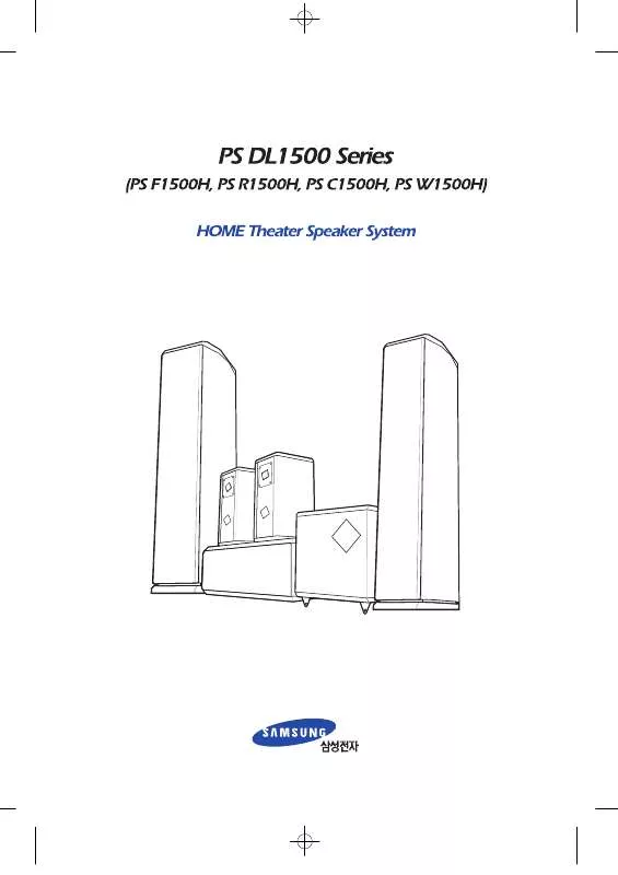 Mode d'emploi SAMSUNG PS F1500H