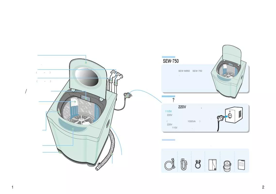 Mode d'emploi SAMSUNG SEW-750