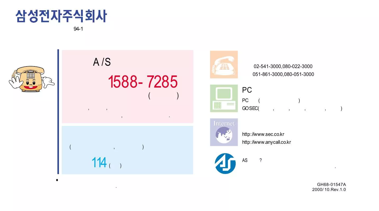 Mode d'emploi SAMSUNG SPH-A1400W