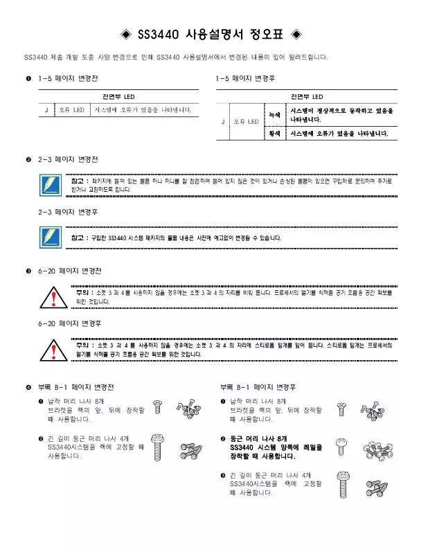 Mode d'emploi SAMSUNG SS34