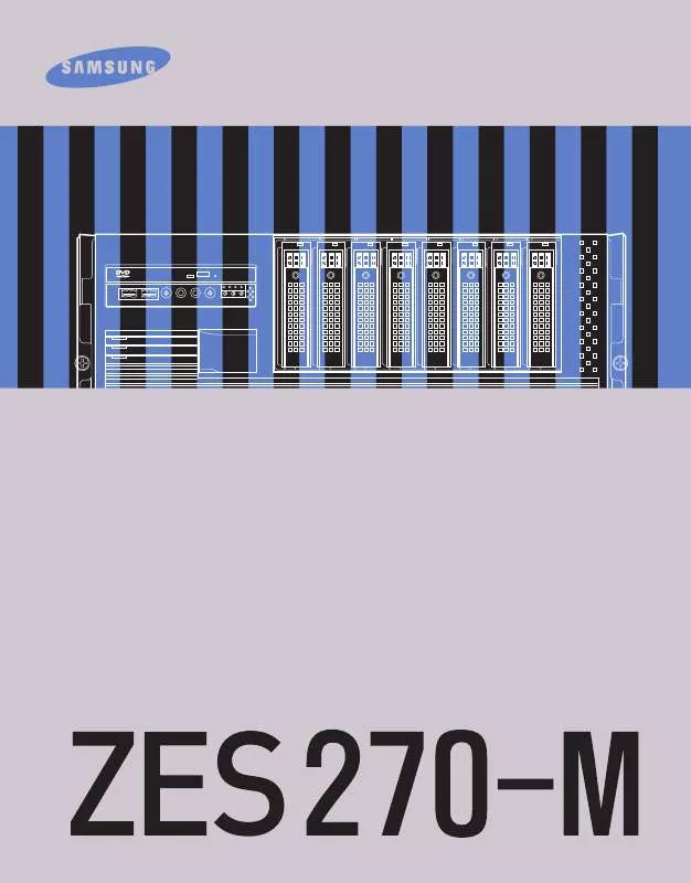 Mode d'emploi SAMSUNG ZES270